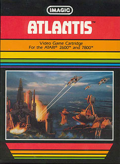 Juego online Atlantis (Atari 2600)