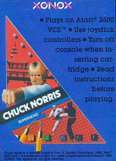 Juego online Chuck Norris Superkicks (Atari 2600)