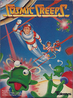 Juego online Cosmic Creeps (Atari 2600)