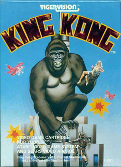 Juego online King Kong (Atari 2600)