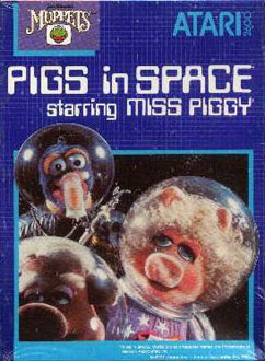 Juego online Pigs in Space starring Miss Piggy (Atari 2600)