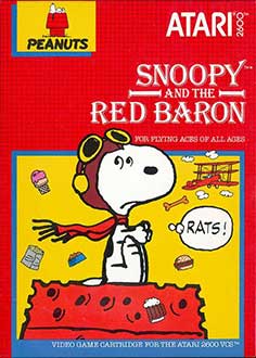 Juego online Snoopy and the Red Baron (Atari 2600)