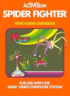 Juego online Spider Fighter (Atari 2600)