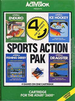 Juego online Sports Action Pack (Atari 2600)