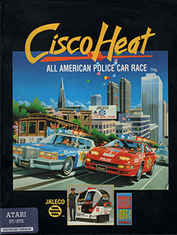 Juego online Cisco Heat: All American Police Car Race (Atari ST)