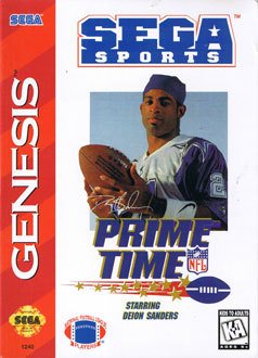 Juego online Prime Time NFL Football starring Deion Sanders (Genesis)