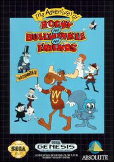 Juego online The Adventures of Rocky and Bullwinkle and Friends (Genesis)
