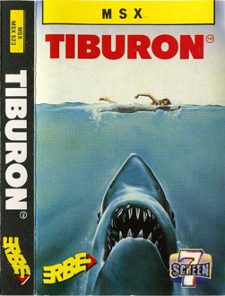 Juego online Jaws (Tiburon) (MSX)