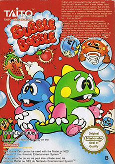 Juego online Bubble Bobble (NES)