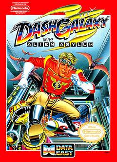 Juego online Dash Galaxy in the Alien Asylum (NES)
