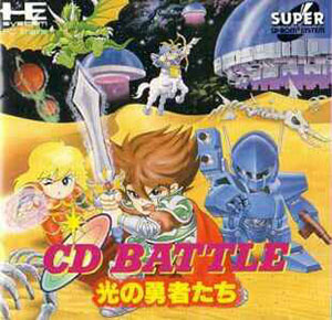 Juego online CD Battle Hikari no Yuushatachi (PC ENGINE CD)
